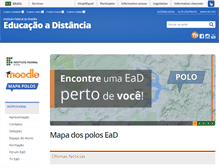 Tablet Screenshot of ead.ifb.edu.br